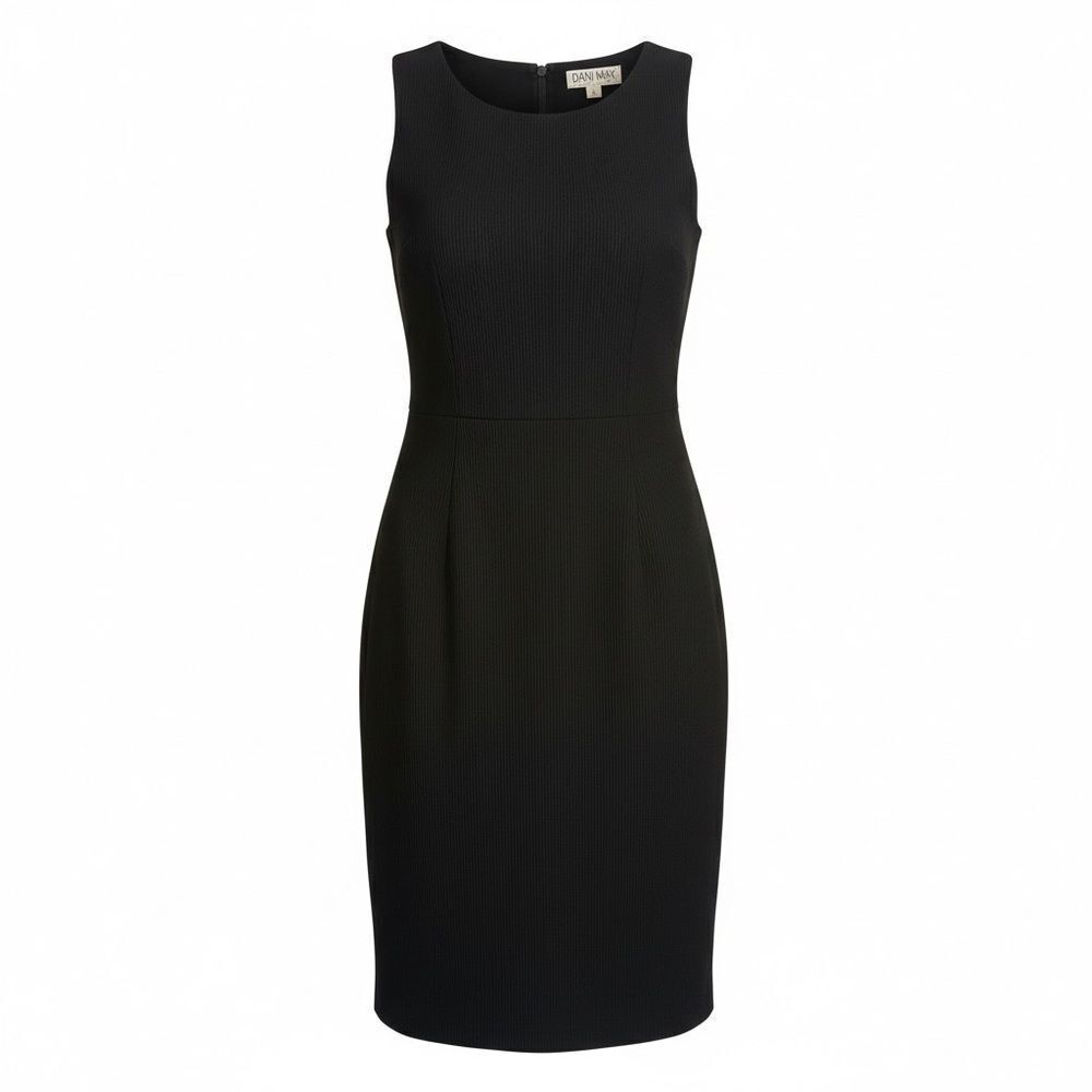 Dani Max Pinstripe Sleeveless Mini Dress